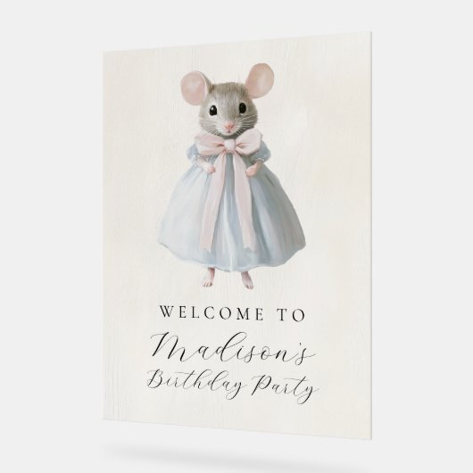 Premier Anniversaire Mouse Whimsical Victorian Ann (Angle)