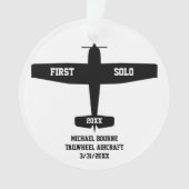 Premier avion Solo Simple, Aviation Personnalisée (devant)