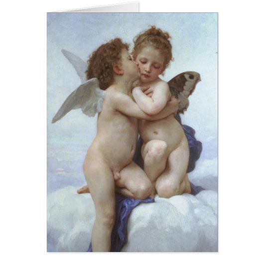 Premier baiser de Bouguereau, Vintages anges victo (Devant)