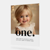 Premier Bithday Photo Acrylique Connexion Brown &  (Angle)