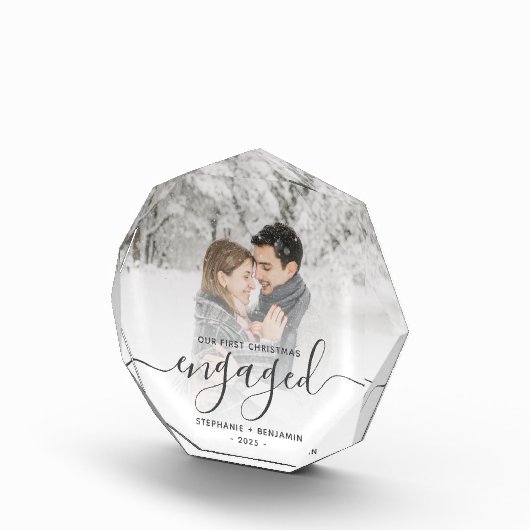 Premier bloc photo de script gris de Noël (Droite)