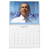 Premier calendrier de la famille 2009 d'Obama (Jan 2026)