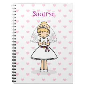 Premier carnet personnalisé de sainte communion