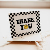 Premier Carte de remerciements d'anniversaire, un 