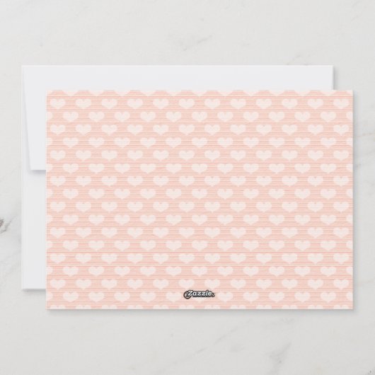 Premier Carte photo d'arbre de Noël pour bébé rose (Dos)