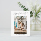 Premier Carte photo de la fête des mères (Debout devant)