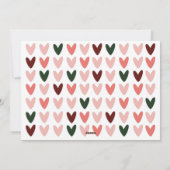 Premier Carte photo de Noël (Dos)