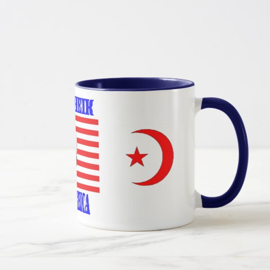 Premier Cheikh D'Amérique Mug (Droite)