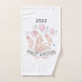 Premier coussin de Pâques pour bébé (Serviette à main)
