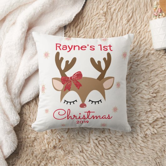 Premier Coussin des rennes de Noël (Couverture)