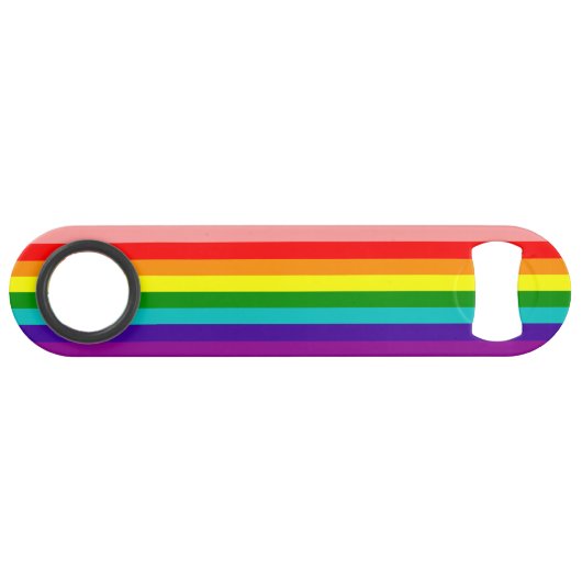 Premier drapeau de la Rainbow Pride (Devant (Horizontal))