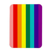 Premier drapeau Gay pride arc-en-ciel Magnet Premi (Vertical)