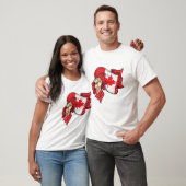Premier drapeau national du Canada T-shirt (Unisexe)