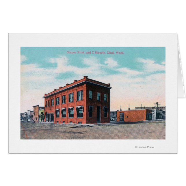 Premier et I Street CornerLind, WA (Devant horizontal)