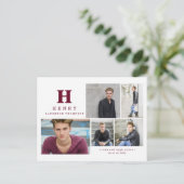 Premier faire-part multi-photo (Debout devant)