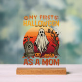 Premier Fantôme de Maman Halloween Pierre Tombale (Neutre)