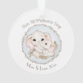 Premier Fête des Mères Garçon Eléphant Personnalis (dos)