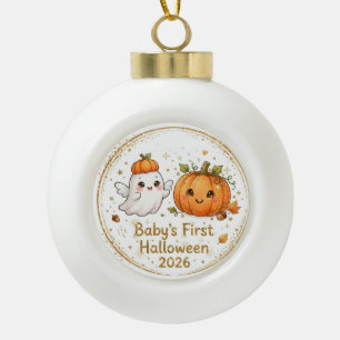 Premier Halloween de bébé 2026 Ornement - Gentil F