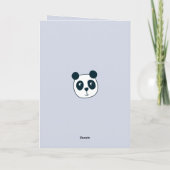 Premier Invitation de fête d'anniversaire de l'Our (Dos)