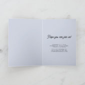 Premier Invitation de fête d'anniversaire de l'Our (Intérieur)