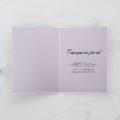 Premier Invitation de fête d'anniversaire de l'Our (Intérieur)