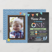 Premier invitation de réception au bord de la (Devant / Derrière)