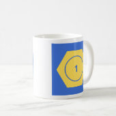 Premier joueur Token café Mug (Devant droit)
