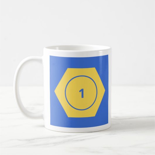 Premier joueur Token café Mug (Gauche)