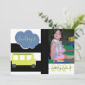 Premier jour de l'école Carte photo de script de l (Debout devant)