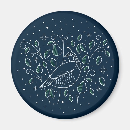 Premier jour de Noël Magnet (Devant)