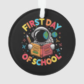Premier jour d'école Astronaute Espace Retour à l' (dos)