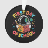 Premier jour d'école Astronaute Espace Retour à l' (devant)