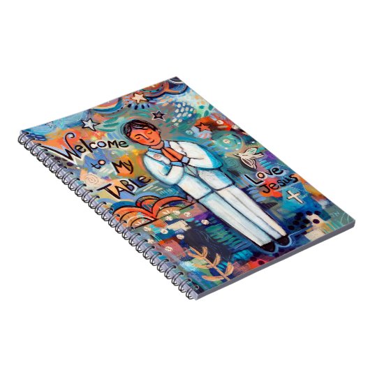 Premier journal de carnet de notes à spirale de (Côté Droit)