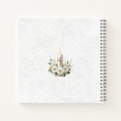 Premier livre d'invités Holly Communion (Dos)