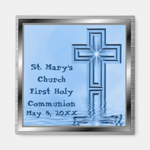 Premier magnet de sainte communion de coutume