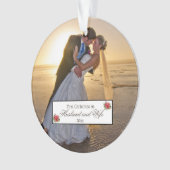 Premier mari et femme de Noël - Poinsettia (devant)