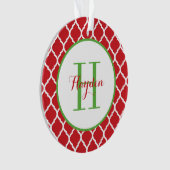 Premier Monogramme de Noël (devant)