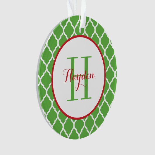Premier Monogramme de Noël (devant)