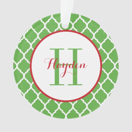 Premier Monogramme de Noël (devant)