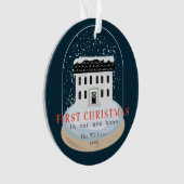 Premier Noël Accueil Neige Globe Vacances de la Ma (devant)