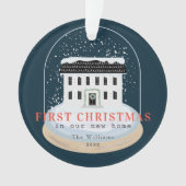 Premier Noël Accueil Neige Globe Vacances de la Ma (devant)