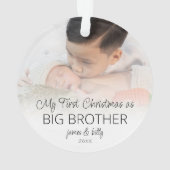 Premier Noël Big Brother Noms photo superposition (dos)