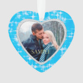 Premier Noël Blue Ice Stars Modèle (devant)