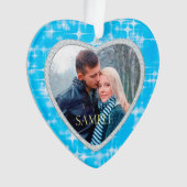 Premier Noël Blue Ice Stars Modèle (devant)