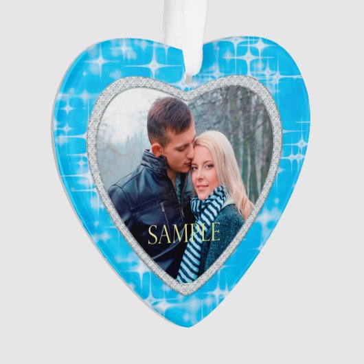 Premier Noël Blue Ice Stars Modèle (devant)