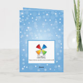 Premier Noël | Carte de voeux Baby Boy (Dos)