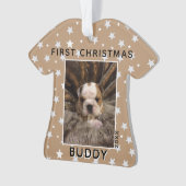 Premier Noël Chien Chien Chien Chien Photo Star Mo (devant)