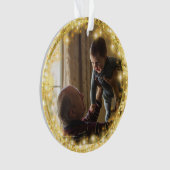 Premier Noël Comme Grand-parents Golden Circle Orn (devant)