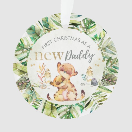 Premier Noël Comme Nouveau Papa Meerkat (devant)