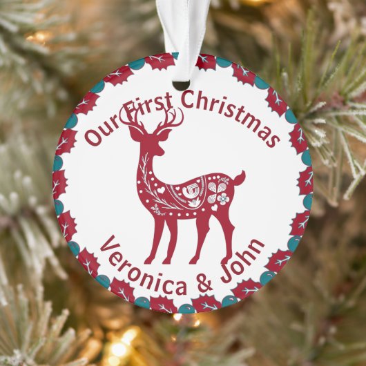 Premier Noël Custom Nordic Reindeer Scandinavie (Arbre)